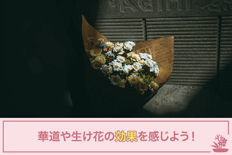 華道や生け花の効果を感じよう!