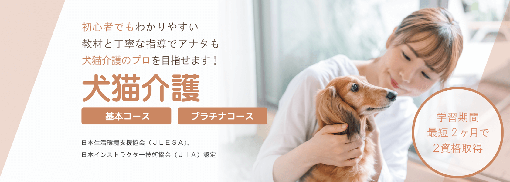 犬猫介護資格取得講座